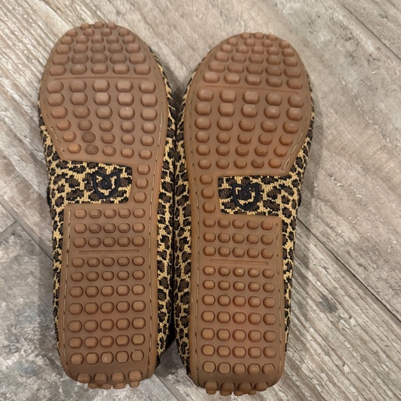 Rothy’s Leopard Print Loafers with Red Interior - Picture 3 of 5